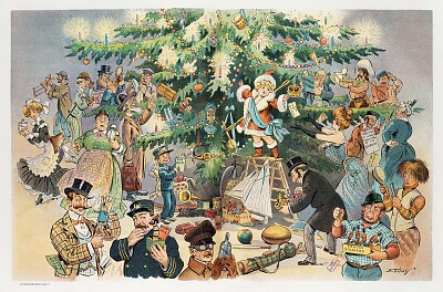 פאזל של Christmas Tree (1902)