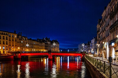 Bayonne by night