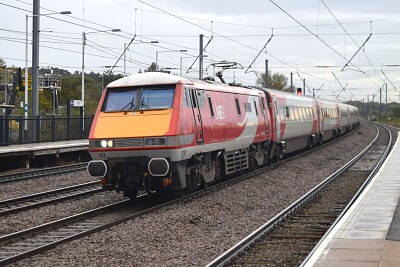 Class 91 at Sandy