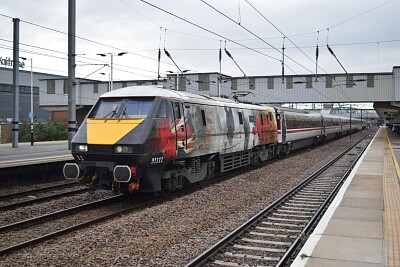 Class 91 at Peterborough