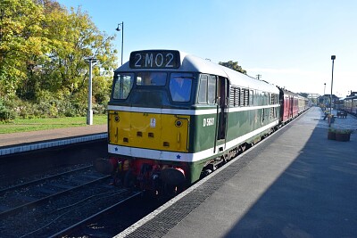 Class 31 at Sheringham jigsaw puzzle