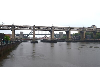 פאזל של Newcastle Bridges over the Tyne