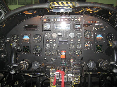 Avro Vulcan Flight Deck