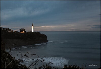 Le phare de Biarritz decembre 2022