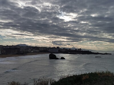 Vue du phare de Biarritz
