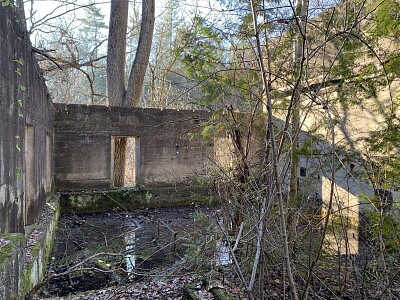 abandoned hydro plant