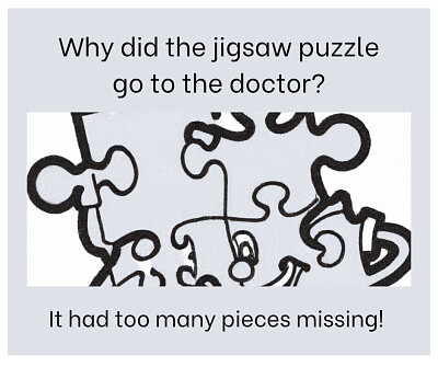 Jigsaw puzzles joke