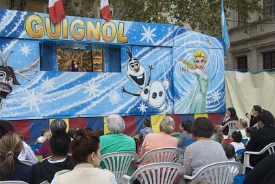 פאזל של guignol reine des neiges