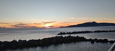 tramonto sul monte di Portofino jigsaw puzzle