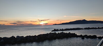 פאזל של tramonto sul monte di Portofino