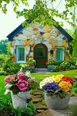 Casa de flores