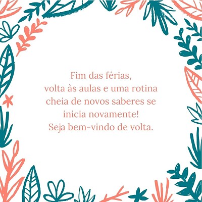 Seja Bem - vindo!