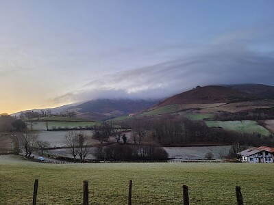 Pays Basque au petit matin