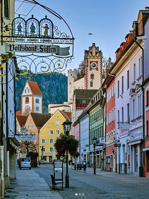 פאזל של Füssen.Alemania