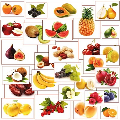 fruits and vegetables