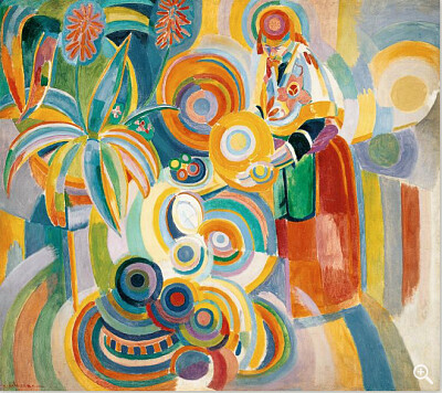 Delaunay a femme portugaise