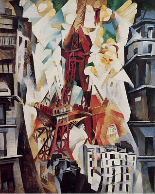 פאזל של Delaunay la tour Eiffel