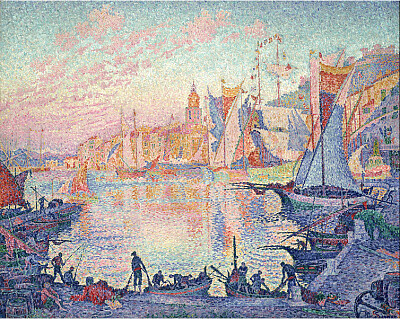 Signac port de Saint-Tropes