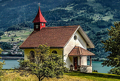 446.- TEMPLO DE LA MONTAÑA jigsaw puzzle