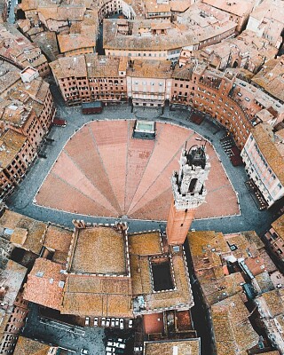 Sienne piazza del campo