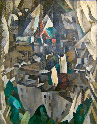 פאזל של Delaunay la ville 1910