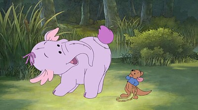 פאזל של lumpy heffalump and roo