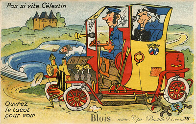 פאזל של Pas si vite Celestin