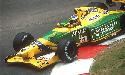 פאזל של F1 - Michael Schumacher - Benetton - 1992