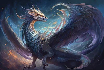 Celestial Dragon jigsaw puzzle