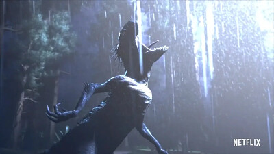 Scorpius Rex in the rain