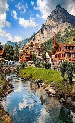 Kandersteg-Suiza jigsaw puzzle