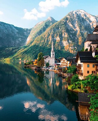 פאזל של Hallstatt