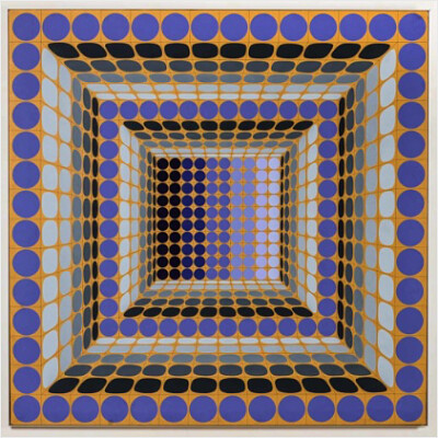 פאזל של Vasarely carré