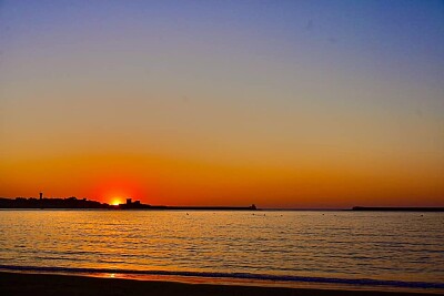 פאזל של Coucher du soleil Côte Basque