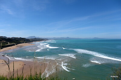 la Côte des Basques Biarritz