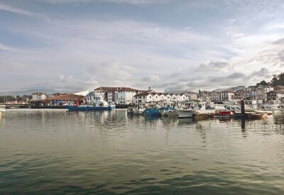 Port de Ziburu depuis Donibane