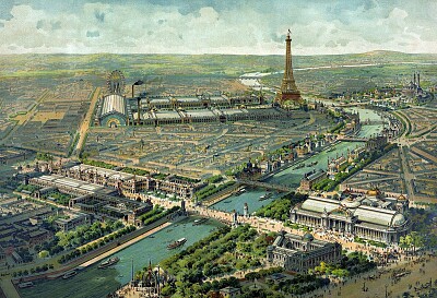 Paris em 1900 jigsaw puzzle