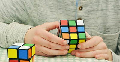 a jigsaw puzzle