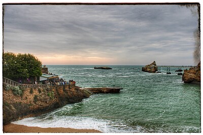 פאזל של Biarritz le Rocher de la Vierge