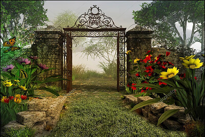 504.- ENTRADA AL LAGO jigsaw puzzle