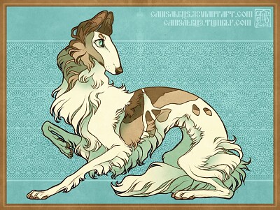 פאזל של Borzoi