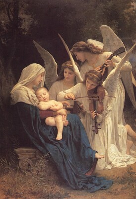פאזל של María y niño Jesús