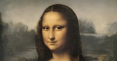 Mona lisa jigsaw puzzle