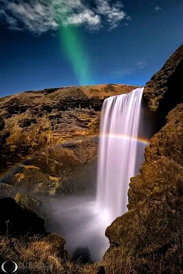 Arco iris, Islandia