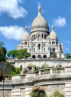 Basílica Sagrado Corazón, Montmartre, París, 2023 jigsaw puzzle