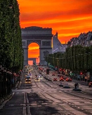 פאזל של Arco del triunfo, Francia