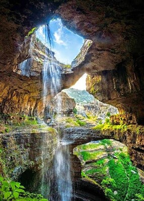 Cascada de Baatara, Libano