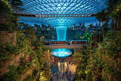 פאזל של Aeropuerto Changi de Singapur