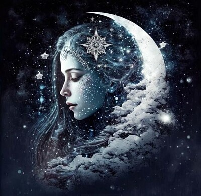 Diosa de la Luna jigsaw puzzle