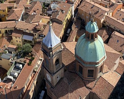 Bologna, Italy from Asinelli Tower